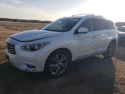 Salvage cars for sale at San Antonio, TX auction: 2015 Infiniti QX60