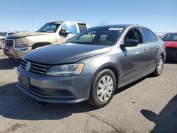 Salvage cars for sale at North Las Vegas, NV auction: 2016 Volkswagen Jetta S