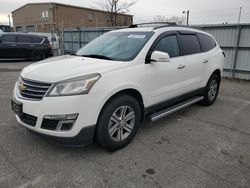 Buy Salvage Cars For Sale now at auction: 2015 Chevrolet Traverse LT