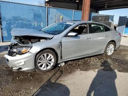 Salvage cars for sale at Riverview, FL auction: 2021 Chevrolet Malibu LT