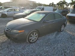 Salvage cars for sale at Opa Locka, FL auction: 2006 Acura TSX