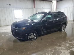 Salvage cars for sale at Albany, NY auction: 2019 Jeep Cherokee Latitude Plus