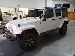 Jeep salvage cars for sale: 2014 Jeep Wrangler Unlimited Sahara