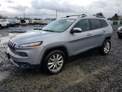 Salvage cars for sale at Portland, OR auction: 2015 Jeep Cherokee Limited