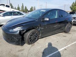 Salvage cars for sale at Rancho Cucamonga, CA auction: 2021 Tesla Model Y