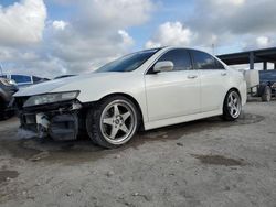 Acura salvage cars for sale: 2006 Acura TSX