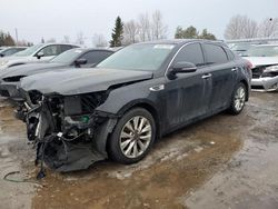 Salvage cars for sale at Bowmanville, ON auction: 2018 KIA Optima EX