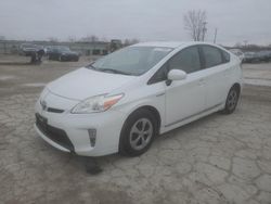 Salvage cars for sale at Kansas City, KS auction: 2012 Toyota Prius