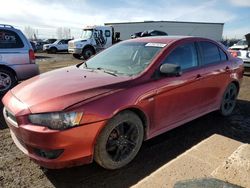 Mitsubishi Lancer Vehiculos salvage en venta: 2008 Mitsubishi Lancer GTS