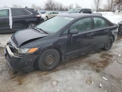 Salvage cars for sale from Copart London, ON: 2008 Honda Civic DX-G