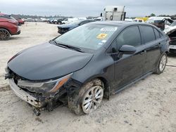 Salvage cars for sale at Houston, TX auction: 2020 Toyota Corolla LE