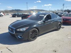 Carros salvage sin ofertas aún a la venta en subasta: 2021 Infiniti Q50 Luxe