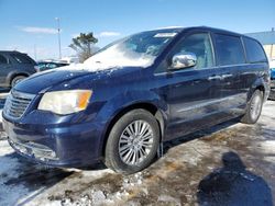 Carros con título limpio a la venta en subasta: 2013 Chrysler Town & Country Touring L