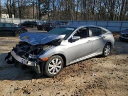 Salvage cars for sale at Austell, GA auction: 2018 Honda Civic LX