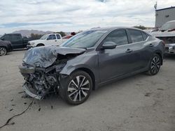 Salvage cars for sale at Las Vegas, NV auction: 2024 Nissan Sentra SV