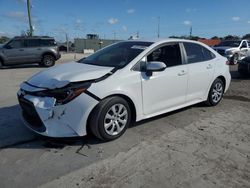 Salvage cars for sale from Copart Homestead, FL: 2020 Toyota Corolla LE