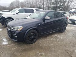 Salvage cars for sale at North Billerica, MA auction: 2017 BMW X4 XDRIVEM40I