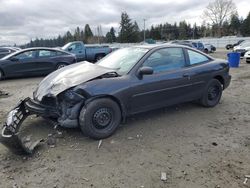 Salvage cars for sale at Graham, WA auction: 2002 Chevrolet Cavalier