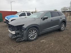 Salvage cars for sale at Homestead, FL auction: 2018 Mazda CX-9 Touring