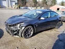 Salvage cars for sale at Mendon, MA auction: 2023 Tesla Model 3