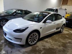 Salvage cars for sale at Baltimore, MD auction: 2022 Tesla Model 3