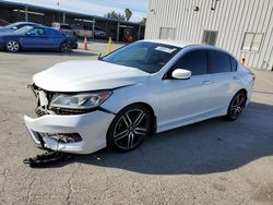 Honda salvage cars for sale: 2017 Honda Accord Sport