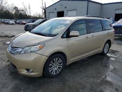 2014 Toyota Sienna XLE en venta en Savannah, GA