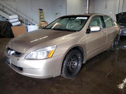 Honda Vehiculos salvage en venta: 2005 Honda Accord EX