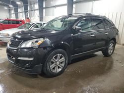 Salvage cars for sale at auction: 2017 Chevrolet Traverse LT