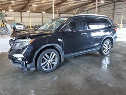 Honda salvage cars for sale: 2016 Honda Pilot Elite