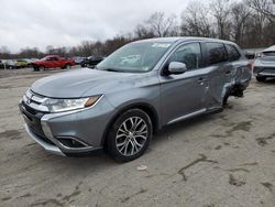 Carros salvage a la venta en subasta: 2017 Mitsubishi Outlander SE