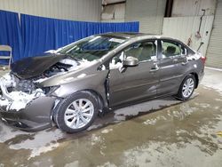 Salvage cars for sale at Hurricane, WV auction: 2012 Honda Civic EXL