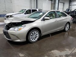 Salvage cars for sale at Ham Lake, MN auction: 2016 Toyota Camry LE