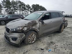 Salvage cars for sale at Loganville, GA auction: 2016 KIA Sorento LX