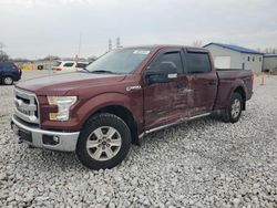 Salvage cars for sale at Barberton, OH auction: 2016 Ford F150 Supercrew