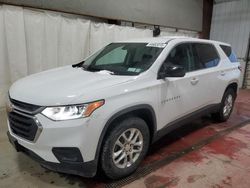 Salvage cars for sale at Angola, NY auction: 2020 Chevrolet Traverse LS