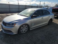 Salvage cars for sale at Magna, UT auction: 2015 Volkswagen Jetta TDI