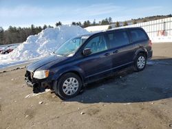 Salvage cars for sale at Windham, ME auction: 2017 Dodge Grand Caravan SE