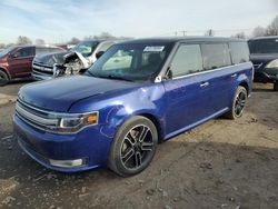 Salvage cars for sale at Hillsborough, NJ auction: 2015 Ford Flex Limited