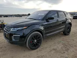 Salvage cars for sale at San Antonio, TX auction: 2016 Land Rover Range Rover Evoque SE