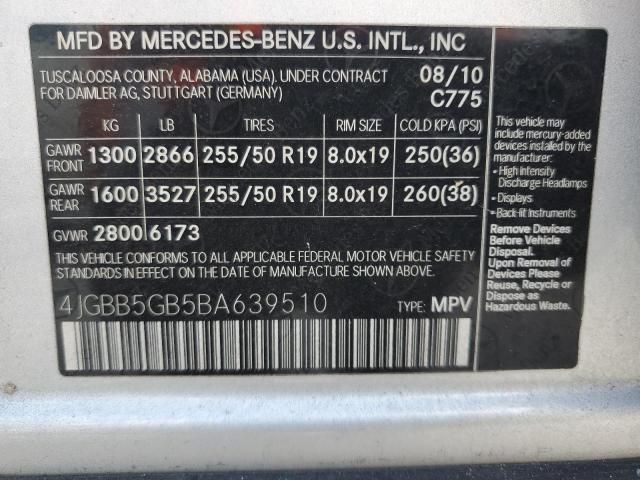 2011 Mercedes-Benz ML 350