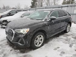 Salvage cars for sale from Copart Bowmanville, ON: 2021 Audi Q3 Premium Plus S Line 45