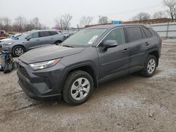 Salvage cars for sale at Chicago Heights, IL auction: 2024 Toyota Rav4 LE