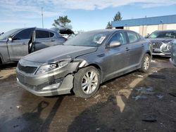 Salvage cars for sale at Woodhaven, MI auction: 2012 KIA Optima EX