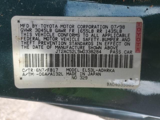 1998 Toyota Tercel CE