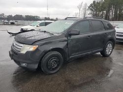 Salvage cars for sale at Dunn, NC auction: 2007 Ford Edge SEL Plus