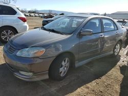 Salvage cars for sale from Copart San Martin, CA: 2004 Toyota Corolla CE