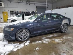 Salvage cars for sale at Candia, NH auction: 2016 Audi A6 Premium Plus