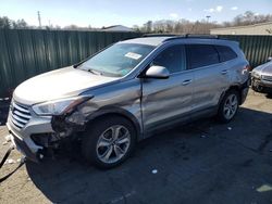 Salvage cars for sale at Exeter, RI auction: 2016 Hyundai Santa FE SE