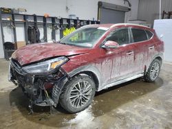 Salvage cars for sale at Candia, NH auction: 2019 Hyundai Tucson Limited